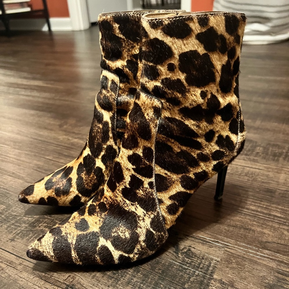 Banana Republic Pony Hair Booties